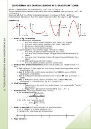 Disposition ved grafisk løsning af 1. og 2 ... - Iundervisning