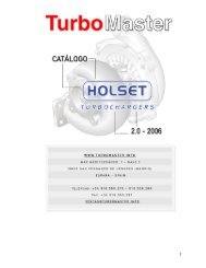 CatÃ¡logo Holset 2006 - TurboMaster