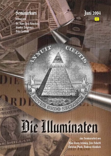 Seminararbeit Illuminaten Illuminati
