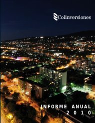 Informe Anual 2010 - Sitio para inversionistas Celsia