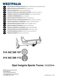 Elektrosatz Opel Insignia Sports Tourer - Aukup Kfz-ZubehÃ¶rhandels