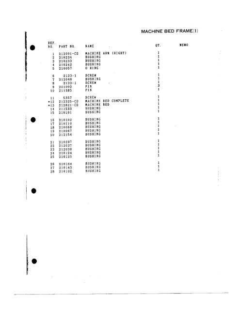 Parts book for Mauser Spezial 9752