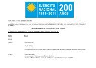 calendario tentativo de actividades previstas - EjÃ©rcito Nacional