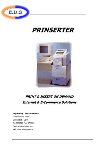prinserter solution (pdf) - EDS
