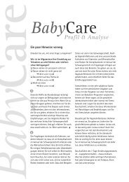 Baby Care BabyCare Profil & Analyse