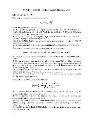 MATH 4Q03: Home Assignment # 1 Due to: January 22, 2004 ...