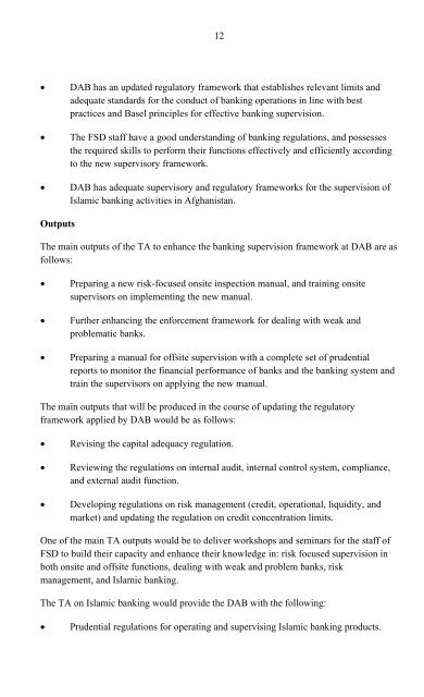 Result Based Management Framework - METAC