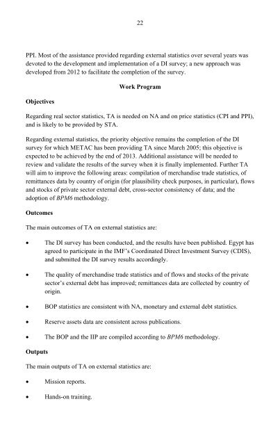 Result Based Management Framework - METAC