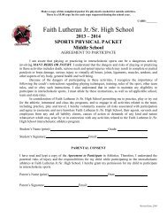 Sports Physical Packet MS 2013-2014.pdf - Faith Lutheran Middle ...