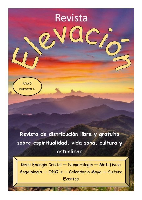 Revista Elevación Nº4, Febrero 2015.