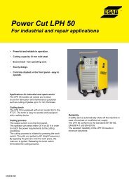 Power Cut LPH 50 For industrial and repair applications