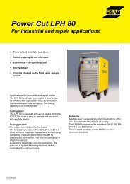 Power Cut LPH 80 For industrial and repair applications