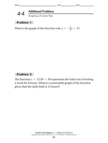 Additional PROBLEMS - MathChamber