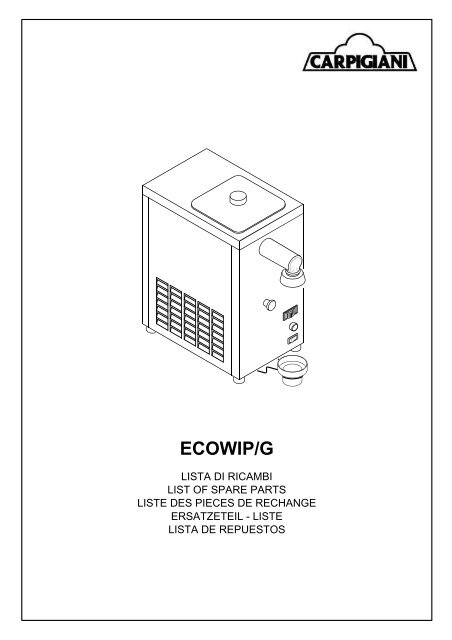 Régulateur D'Air N°2 Pour Machine à Chantilly Ecowip/G Carpigiani - Pièce Détachée Officielle
