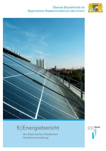 5 | Energiebericht - Bayerisches Staatsministerium des Innern - Bayern