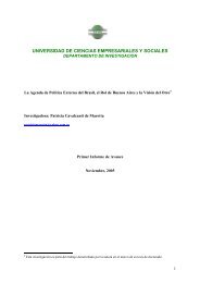 UNIVERSIDAD DE CIENCIAS EMPRESARIALES Y ... - UCES