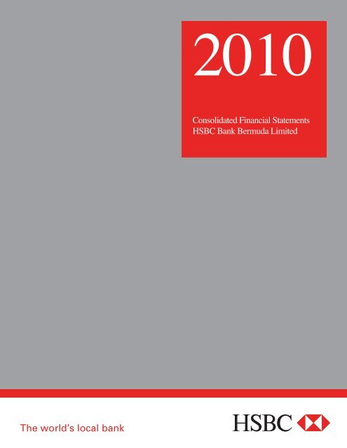 HSBC Bank Bermuda Limited 2010 Annual Report