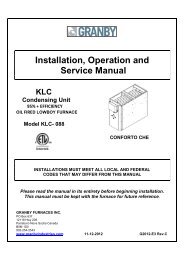 KLC Series - Wolseley Canada Inc