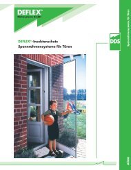 3. DEFLEX-Spannrahmensysteme für Türen 3.2 ... - Insektenschutz 24