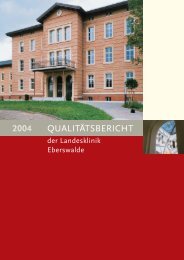 QUALITÃTSBERICHT 2004