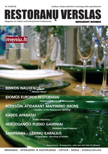 RestoranÅ³ verslas 2005/5