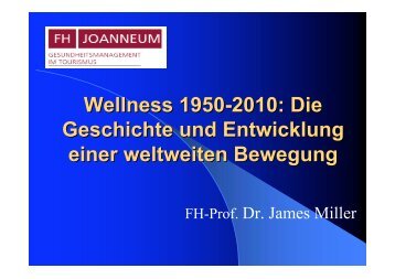 Wellness 1950-2010: Die Geschichte und Entwicklung einer ...