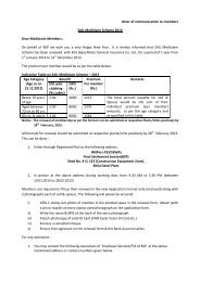 How to fill Mediclaim Renewal Form 2013 - ERP in Bhilai Steel Plant