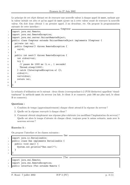 Examen RMI (GMI FC)