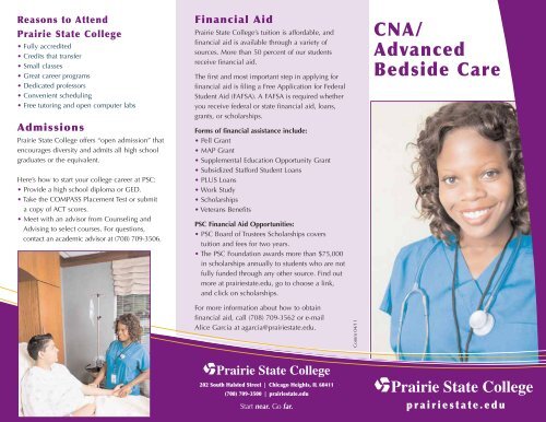 CNA/Advanced Bedside Care - Prairie State College