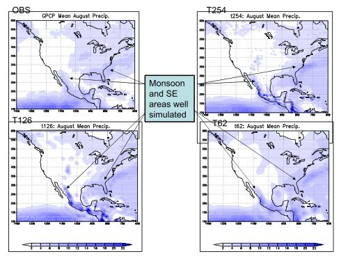 Impact of initial conditions and model resolution - NOAA