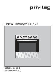 Elektro-Einbauherd EH 150