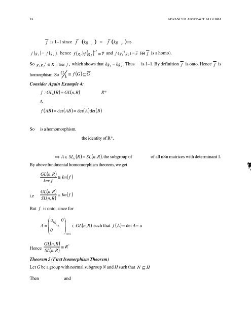 Advanced Abstract Algebra - Maharshi Dayanand University, Rohtak