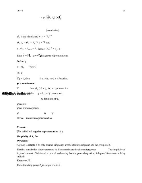 Advanced Abstract Algebra - Maharshi Dayanand University, Rohtak