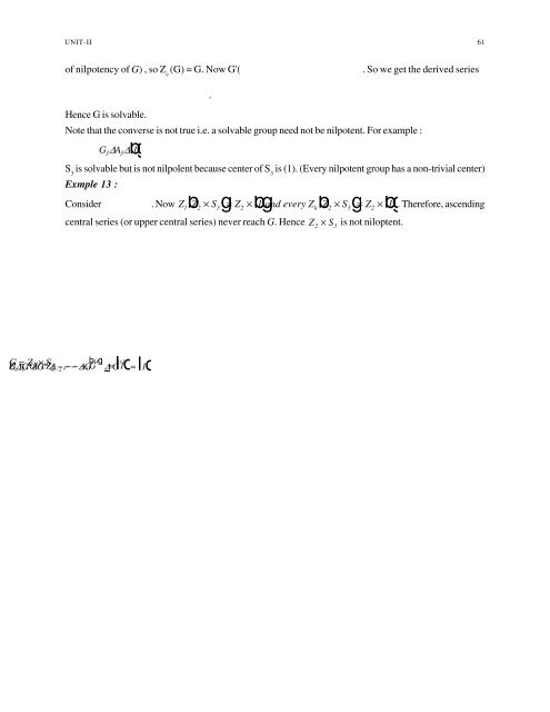 Advanced Abstract Algebra - Maharshi Dayanand University, Rohtak