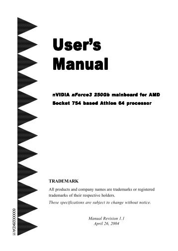 User's Manual - Software Archives