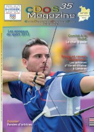 CDOS Magazine - Le sport en Ille-et-Vilaine