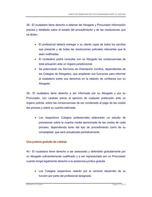 CARTA DE DERECHOS DE LOS