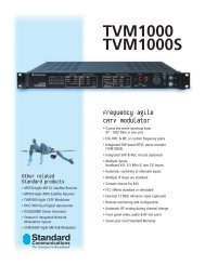 TVM1000 TVM1000S - Multicom