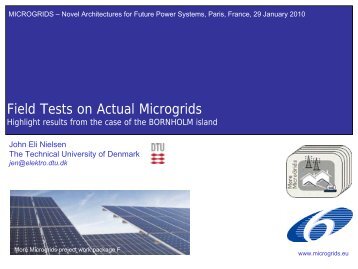 J. Eli Nielsen Bornholm Island - Microgrids