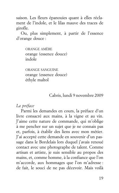 Journal d'un parfumeur - Le Livre de Poche