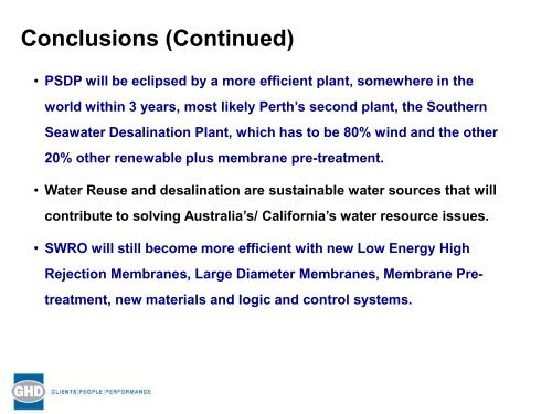 Desalination in Australia