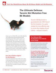 The Ultimate Defense: Taconic Nnt Mutation Free B6 Models