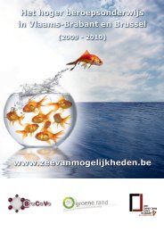 HBO Brochure - Brussels Consortium Volwassenenonderwijs