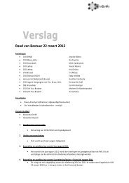 Ontwerp verslag RvB 22 maart 2012 - Brussels Consortium ...