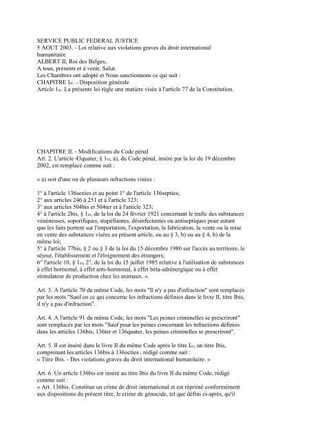 Réponses aux questions posées par le Comité des droits de l'enfant ...