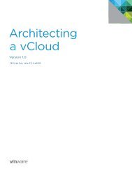 Architecting a vCloud - Bitpipe