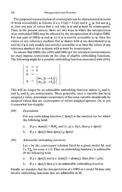 Presuppositions and Pronouns - Nijmegen Centre for Semantics