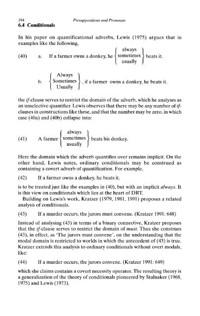 Presuppositions and Pronouns - Nijmegen Centre for Semantics