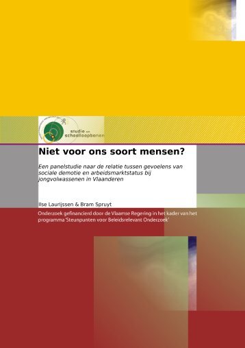 Niet voor ons soort mensen? - Vrije Universiteit Brussel