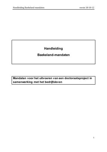 Handleiding BM (pdf) - IWT